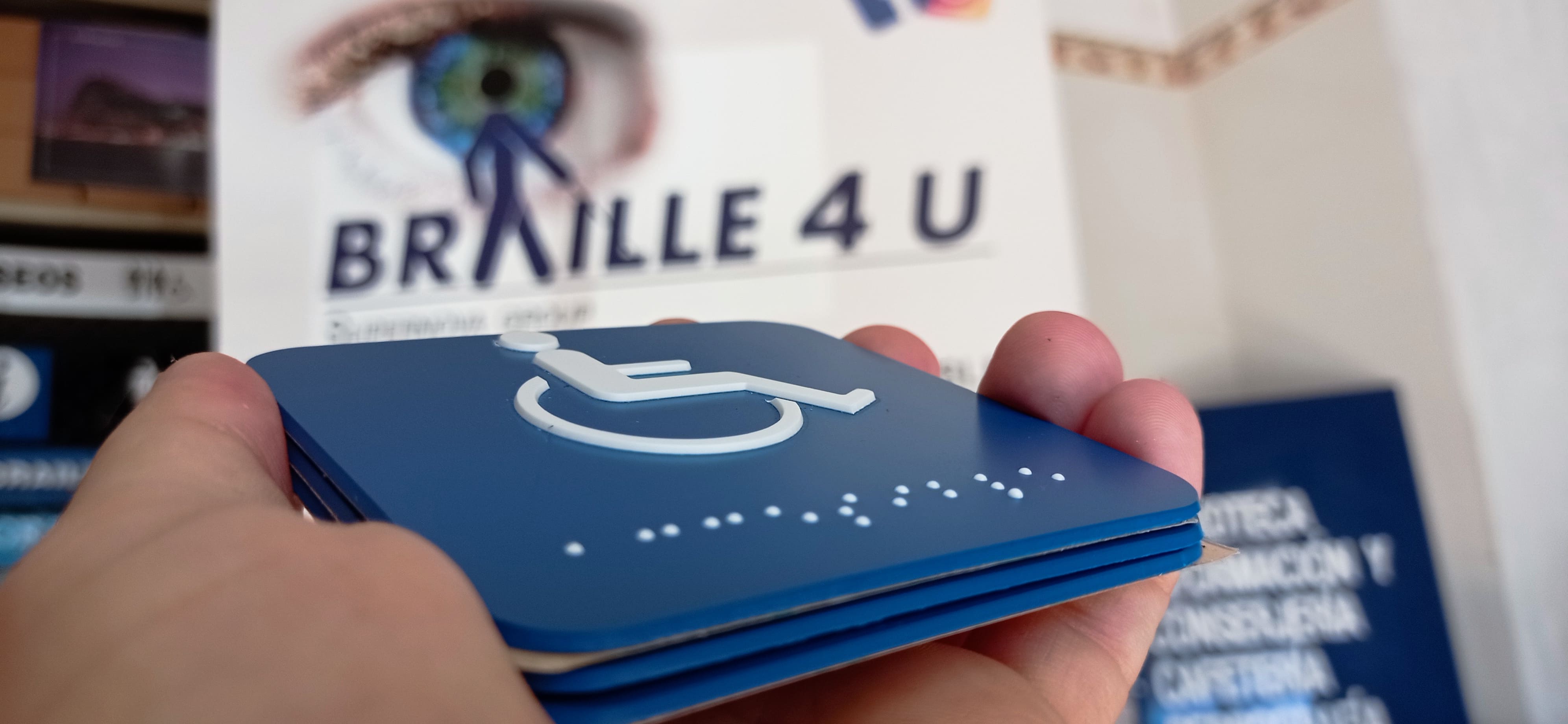 Señalética Braille 4U pictogramas